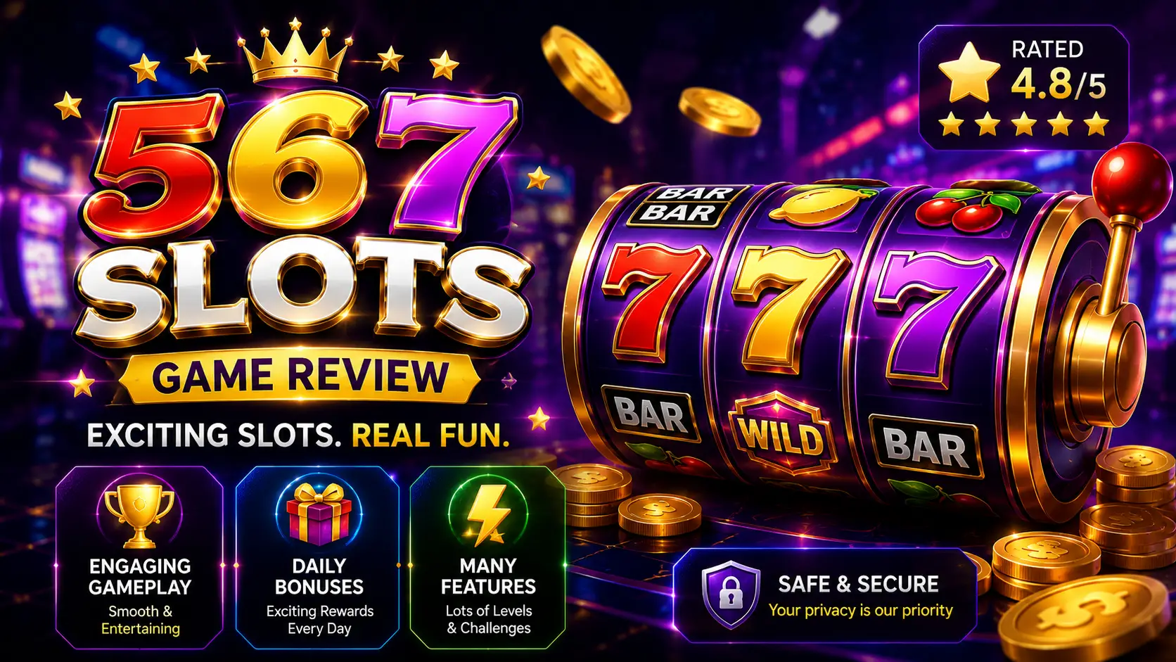 567 Slots Game App review and download guide for Android users