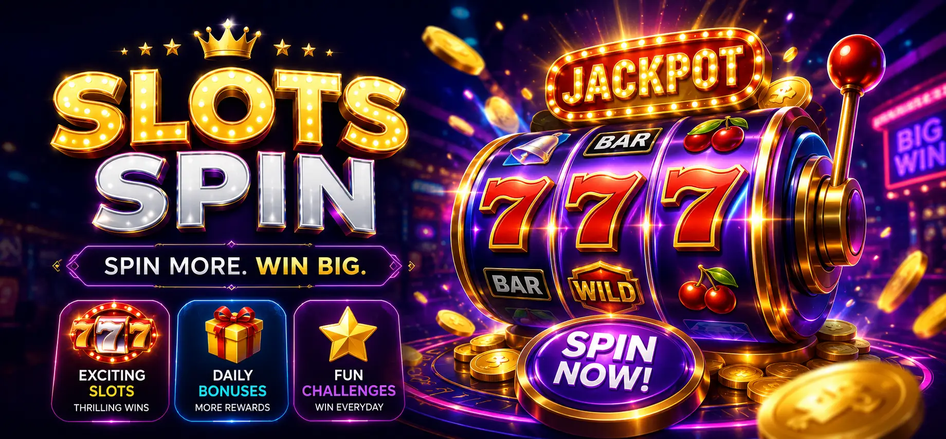 Slots Spin App slot and spin game interface displayed on an Android smartphone screen