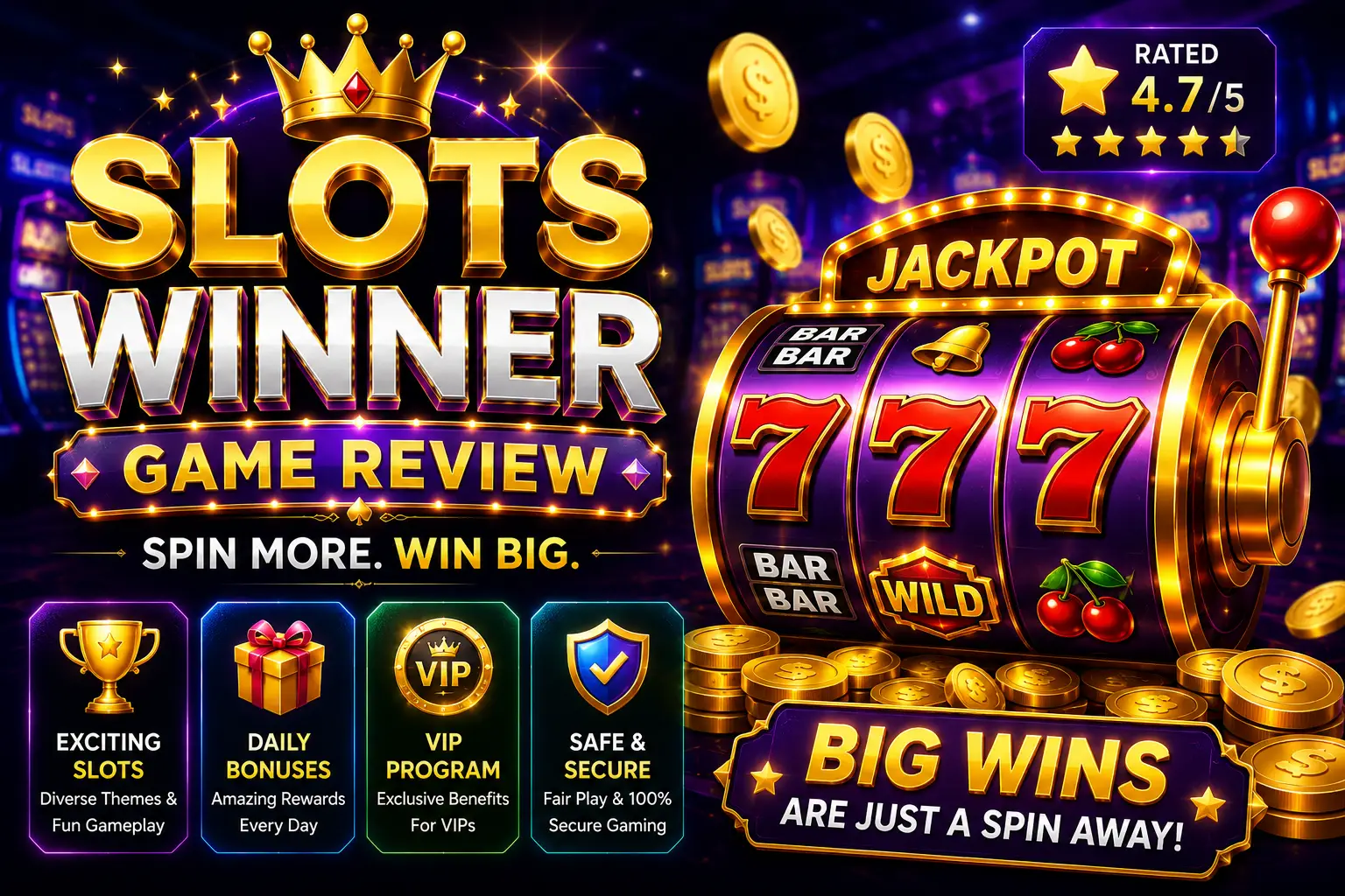 Slots Winner Game App review features and download guide for Android users